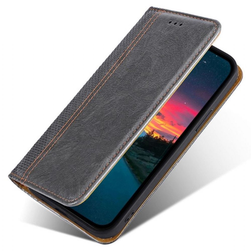 Bescherming Hoesje voor Samsung Galaxy S23 Ultra 5G Folio-hoesje Vintage-stijl