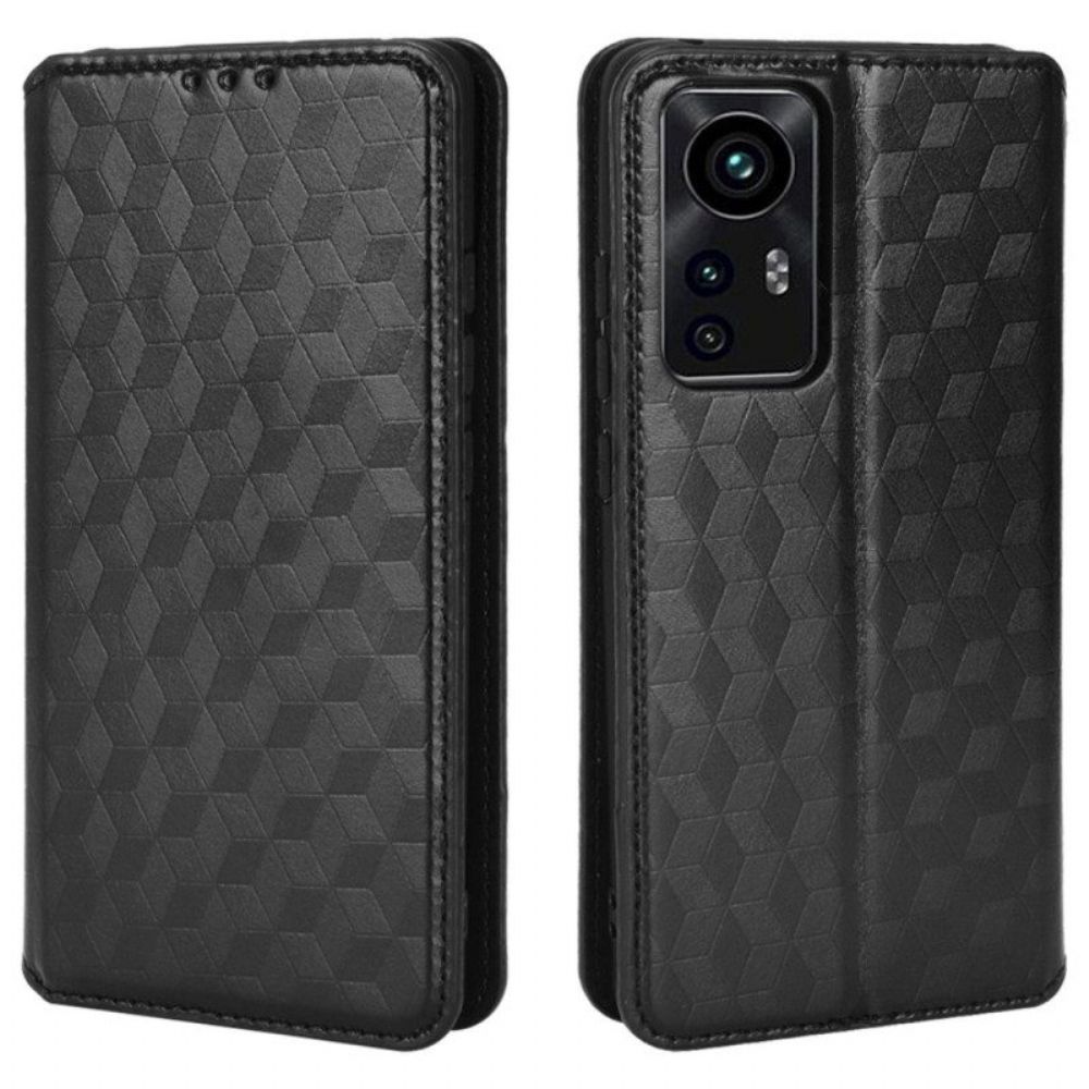 Bescherming Hoesje voor Xiaomi 12 Lite Folio-hoesje 3d Textuur