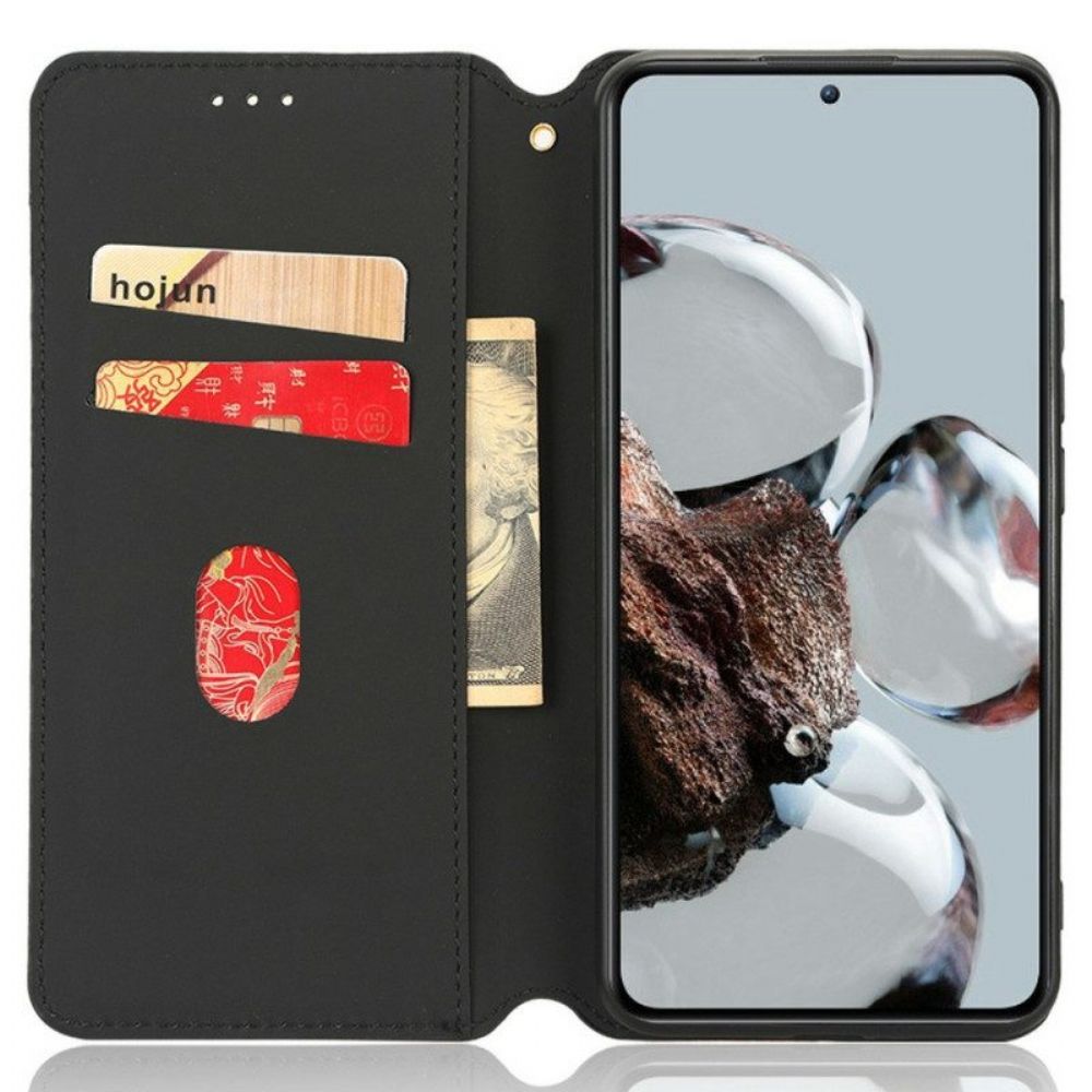 Bescherming Hoesje voor Xiaomi 12T / 12T Pro Folio-hoesje 3d Patroon