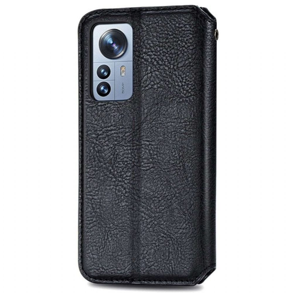 Bescherming Hoesje voor Xiaomi 12T / 12T Pro Folio-hoesje 3d Patroon