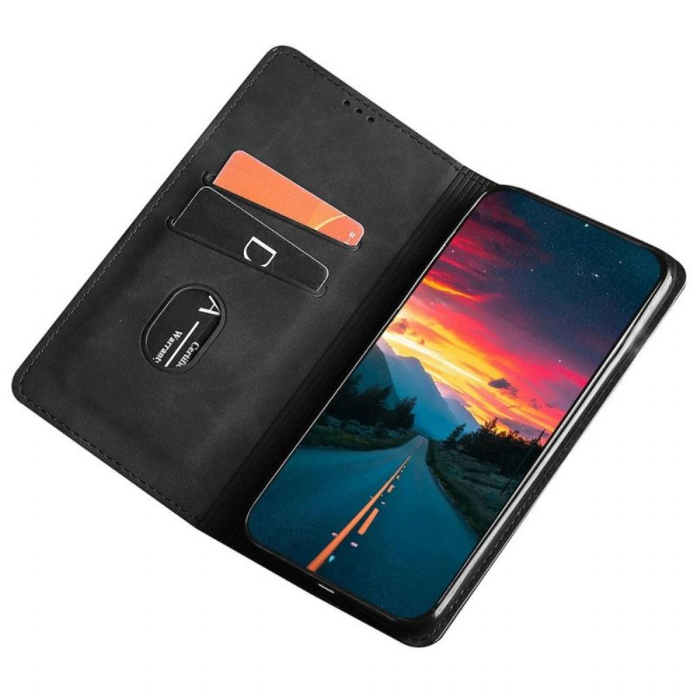 Bescherming Hoesje voor Xiaomi 12T / 12T Pro Folio-hoesje Leer-effect