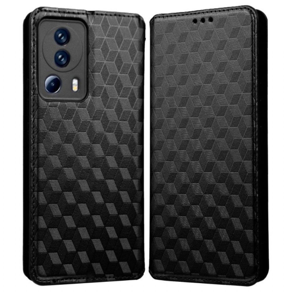 Bescherming Hoesje voor Xiaomi 13 Lite Folio-hoesje 3d Patroon