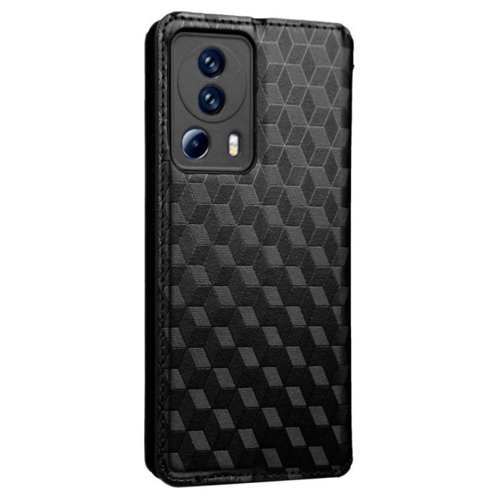 Bescherming Hoesje voor Xiaomi 13 Lite Folio-hoesje 3d Patroon