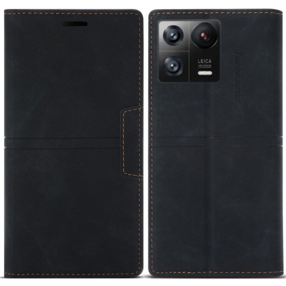 Bescherming Hoesje voor Xiaomi 13 Pro Folio-hoesje Leren Styling