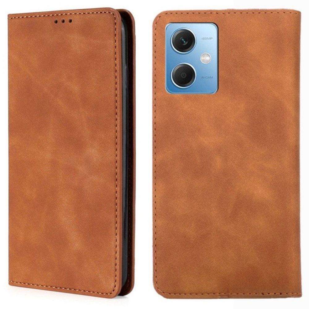 Bescherming Hoesje voor Xiaomi Redmi Note 12 5G Folio-hoesje Vintage-serie