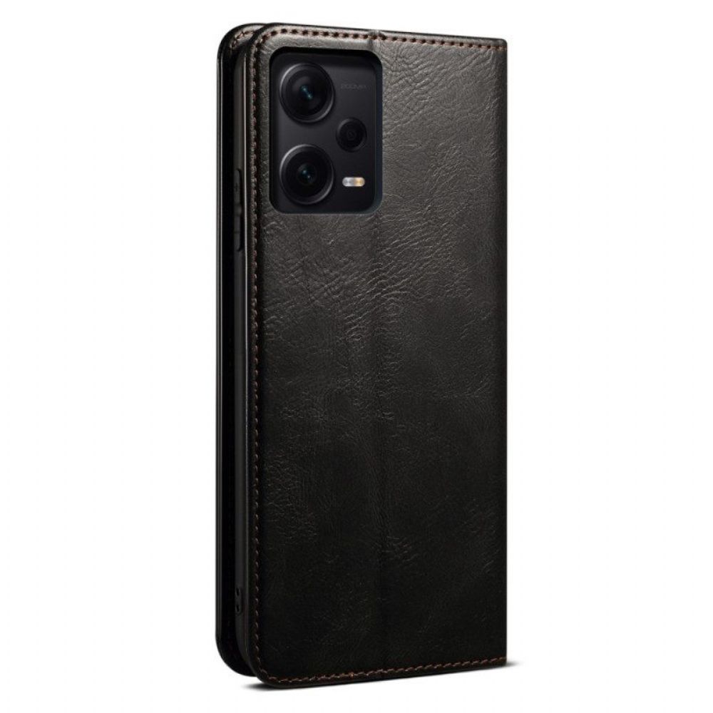 Bescherming Hoesje voor Xiaomi Redmi Note 12 Pro Folio-hoesje Oliejas