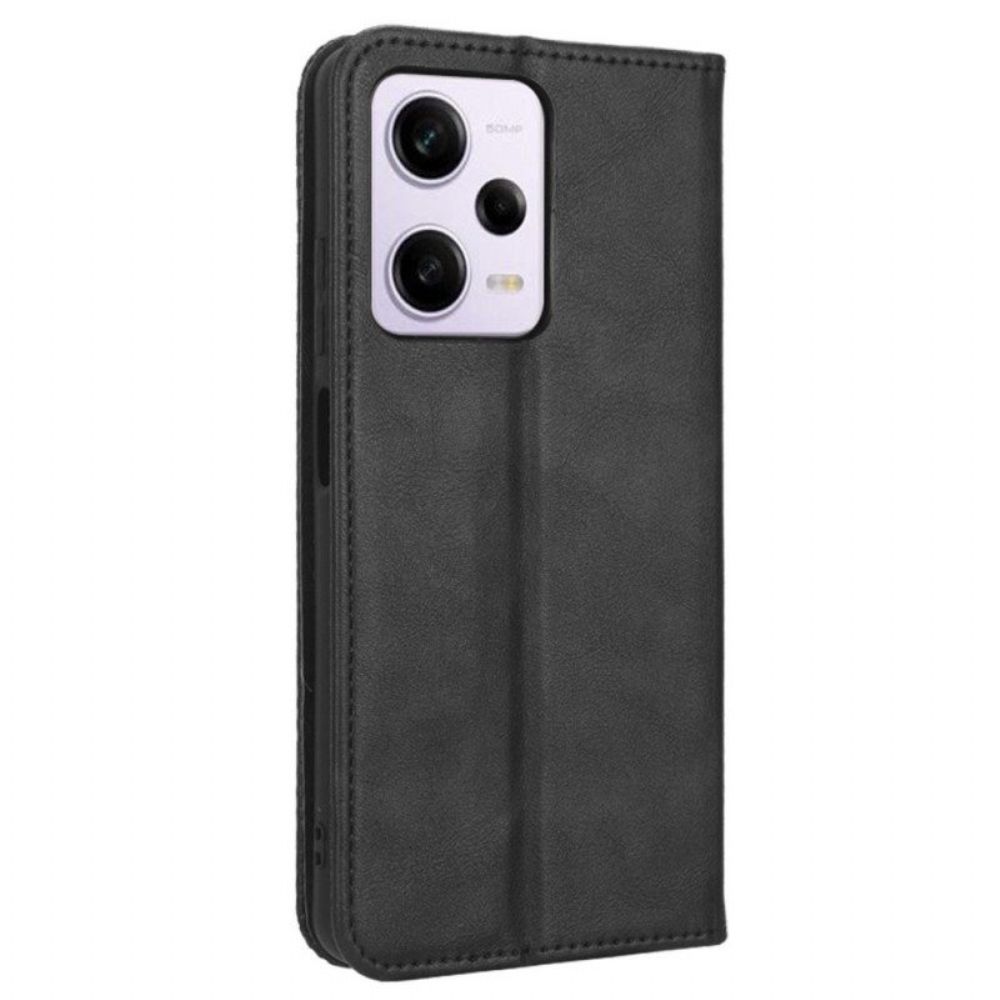 Bescherming Hoesje voor Xiaomi Redmi Note 12 Pro Plus Folio-hoesje Vintage