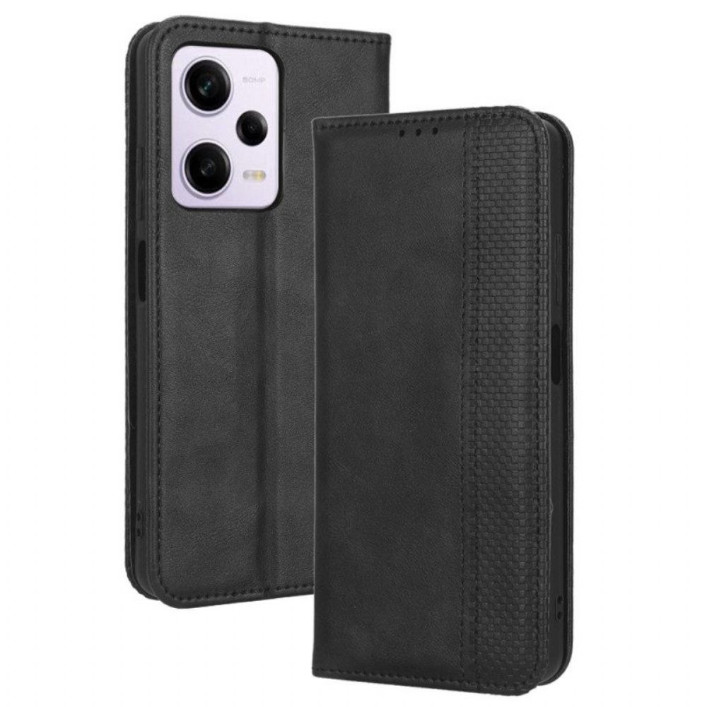 Bescherming Hoesje voor Xiaomi Redmi Note 12 Pro Plus Folio-hoesje Vintage