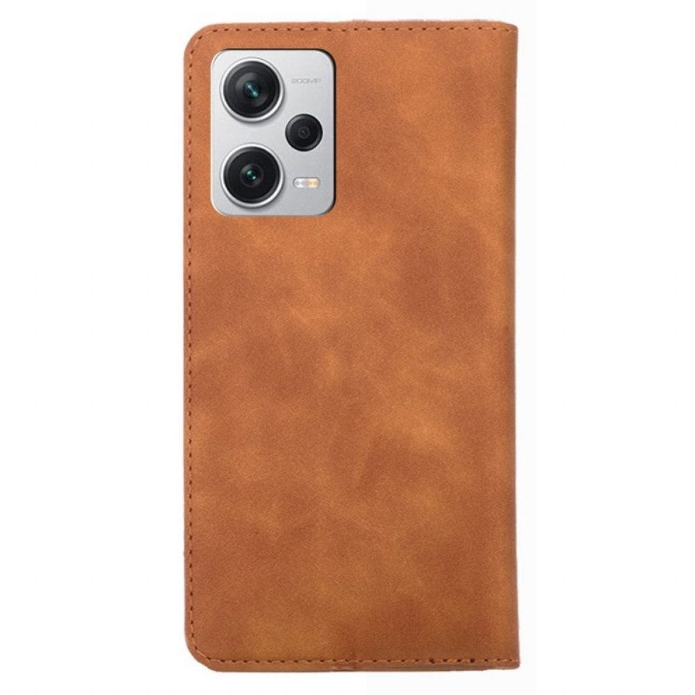 Bescherming Hoesje voor Xiaomi Redmi Note 12 Pro Plus Folio-hoesje Vintage-serie