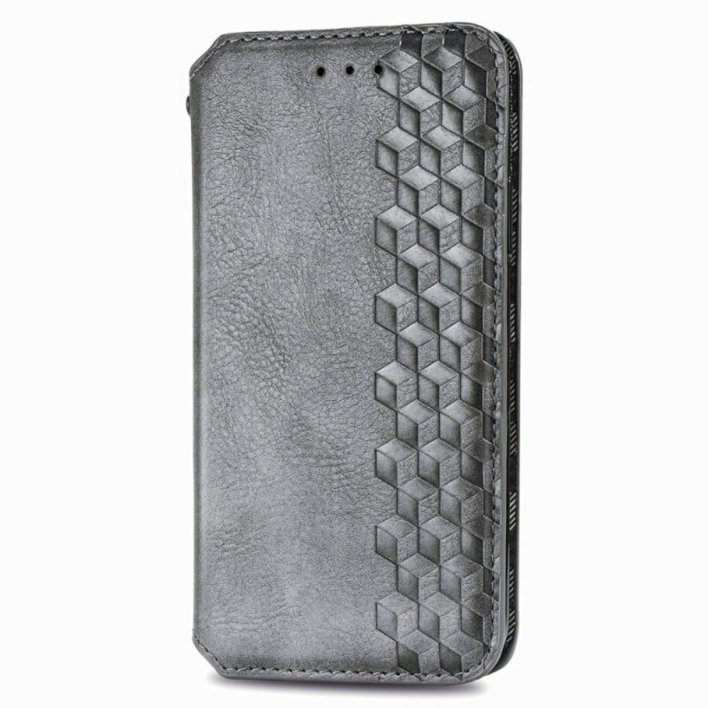 Bescherming Hoesje voor OnePlus Nord N10 Folio-hoesje Diamant Textuur Leereffect