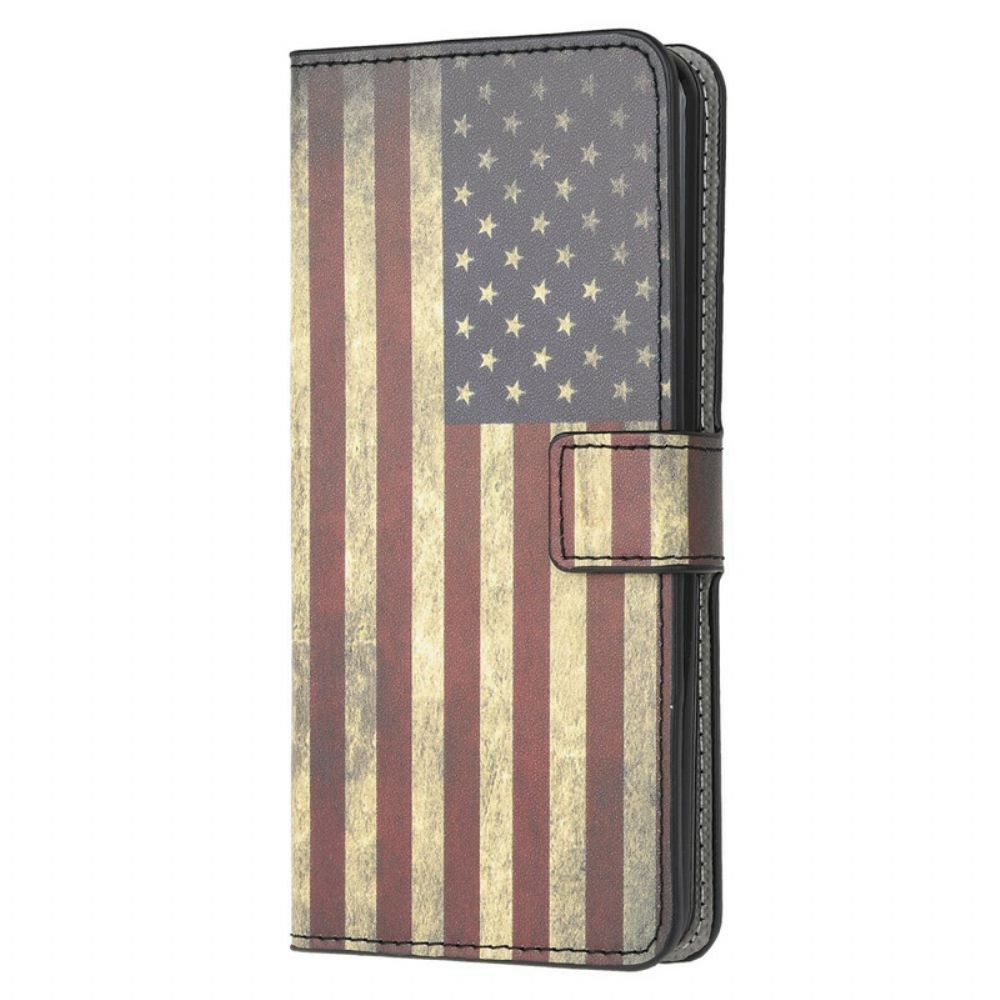 Flip Case voor OnePlus Nord N10 Amerikaanse Vlag