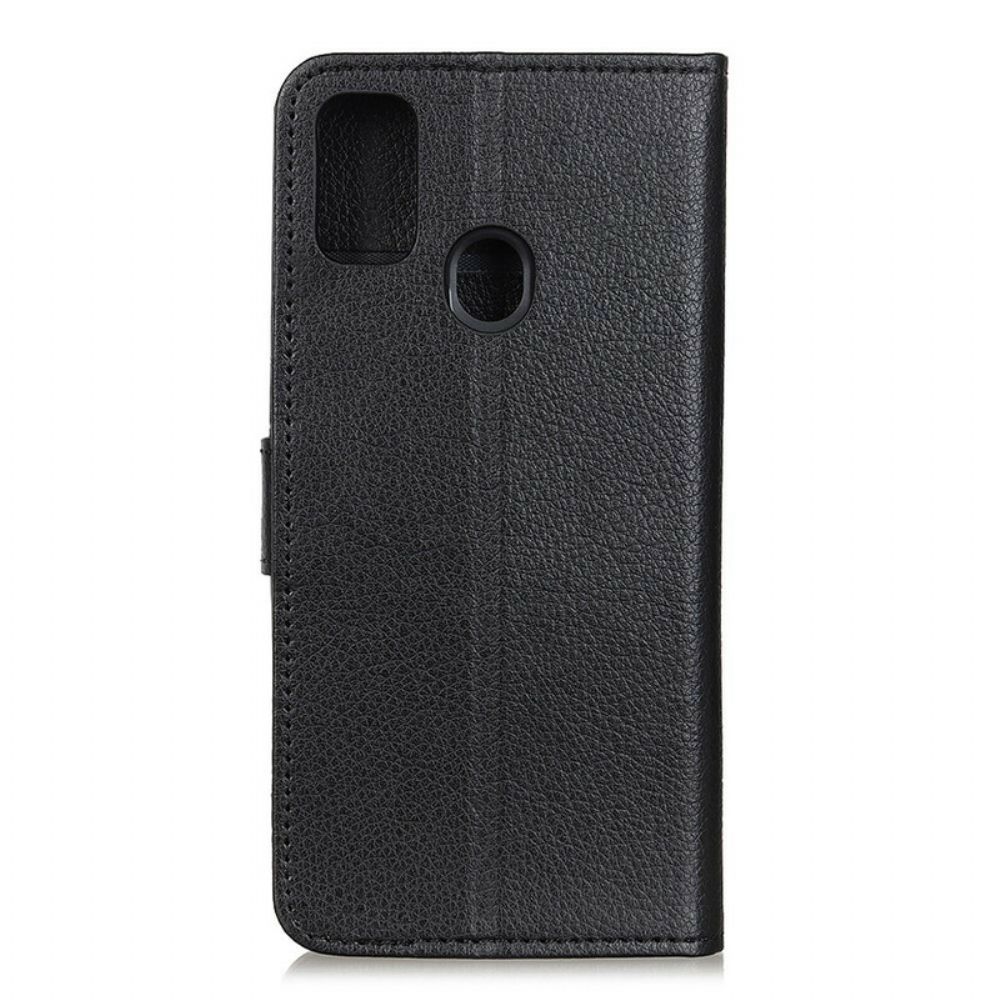 Flip Case voor OnePlus Nord N10 Traditioneel Lychee