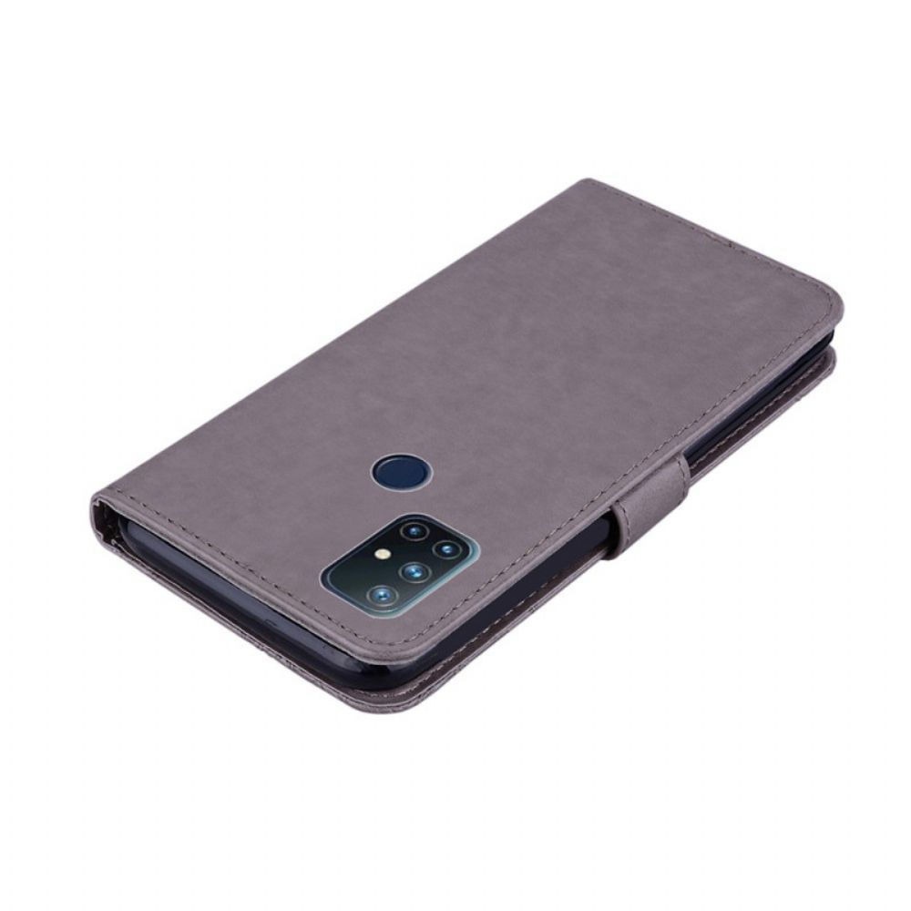 Flip Case voor OnePlus Nord N10 Uil Mandala En Charm