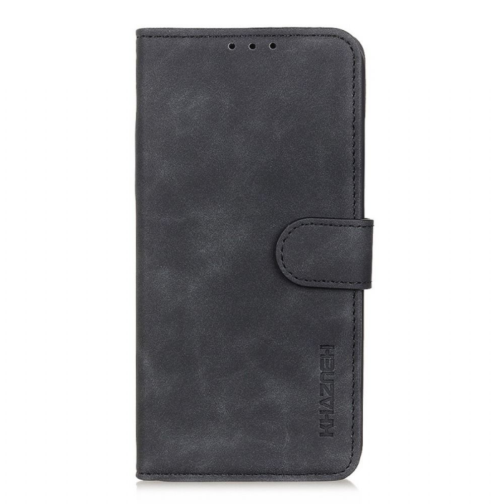 Folio-hoesje voor OnePlus Nord N10 Vintage Leereffect Khazneh