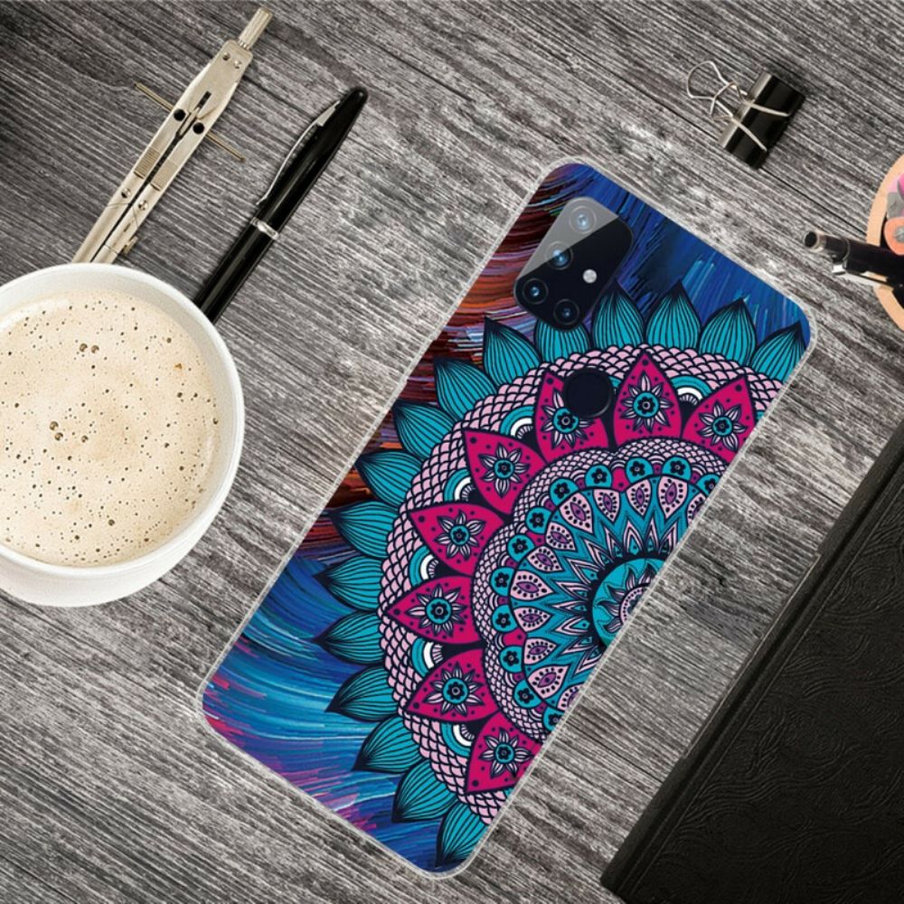 Hoesje voor OnePlus Nord N10 Kleurrijke Mandala