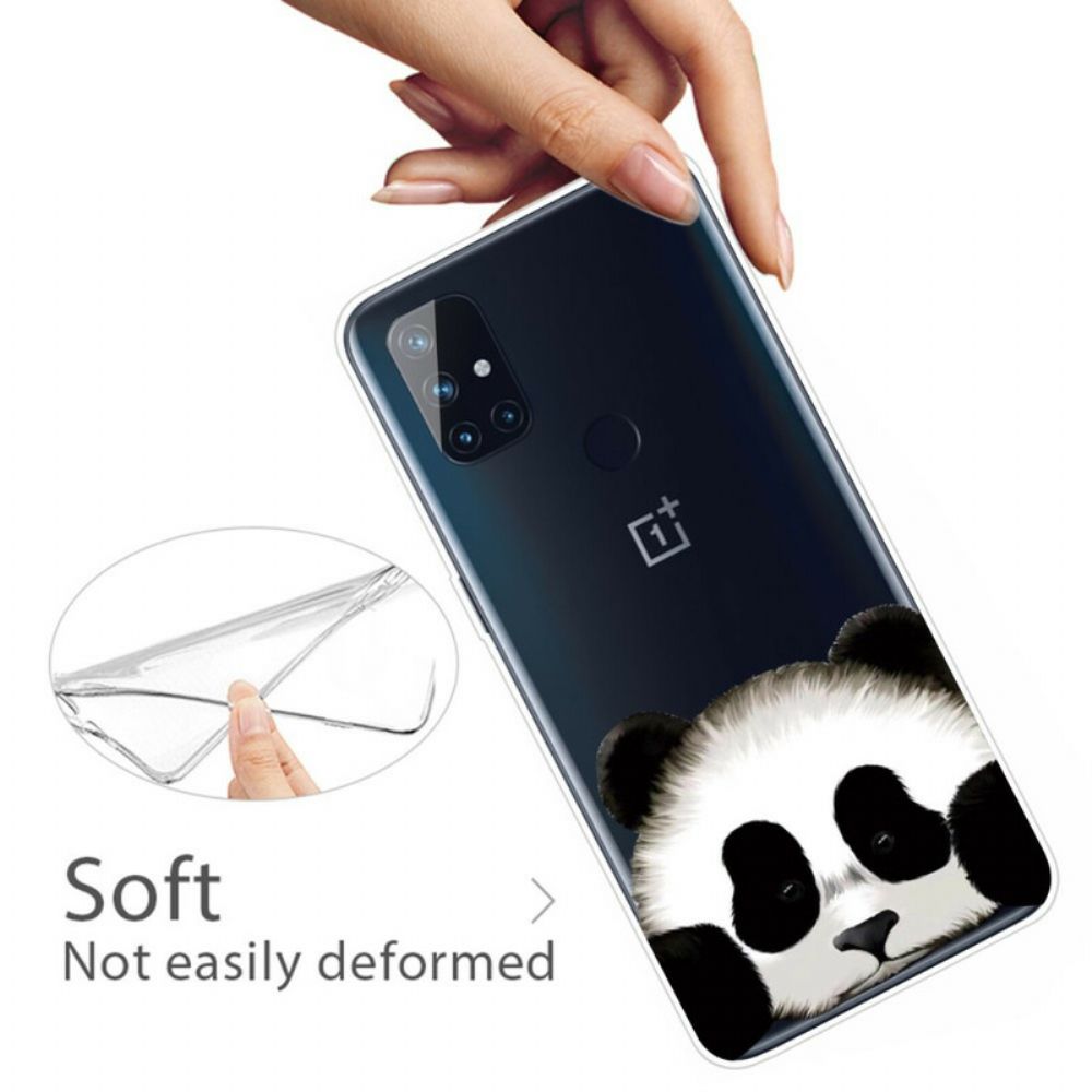 Hoesje voor OnePlus Nord N10 Transparante Panda