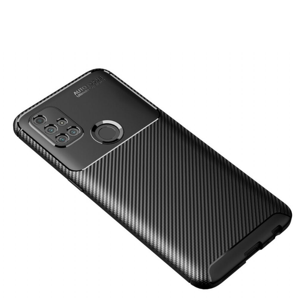 Telefoonhoesje voor OnePlus Nord N10 Koolstofvezelslang