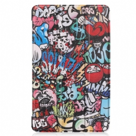 Bescherming Hoesje voor Samsung Galaxy Tab A 8" (2019) Leuke Graffiti