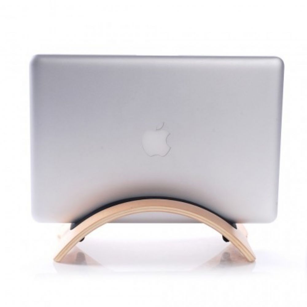 Bookarc Standaard Van Natuurlijk Hout Voor Macbook