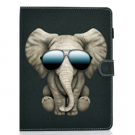 Flip Case voor Samsung Galaxy Tab A 8" (2019) Koele Olifant