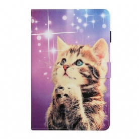 Folio-hoesje voor Samsung Galaxy Tab A 8" (2019) Aandacht Katje