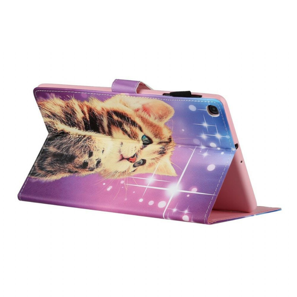 Folio-hoesje voor Samsung Galaxy Tab A 8" (2019) Aandacht Katje