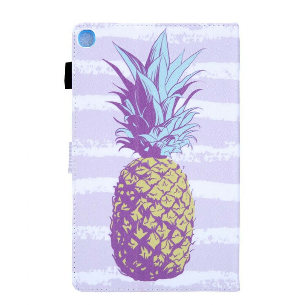 Folio-hoesje voor Samsung Galaxy Tab A 8" (2019) Ananas