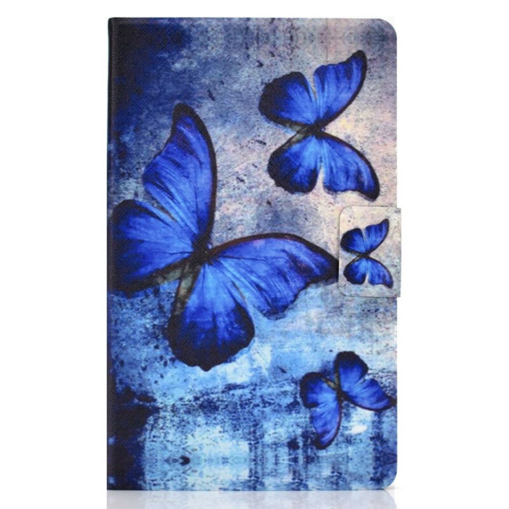 Folio-hoesje voor Samsung Galaxy Tab A 8" (2019) Blauwe Vlinders