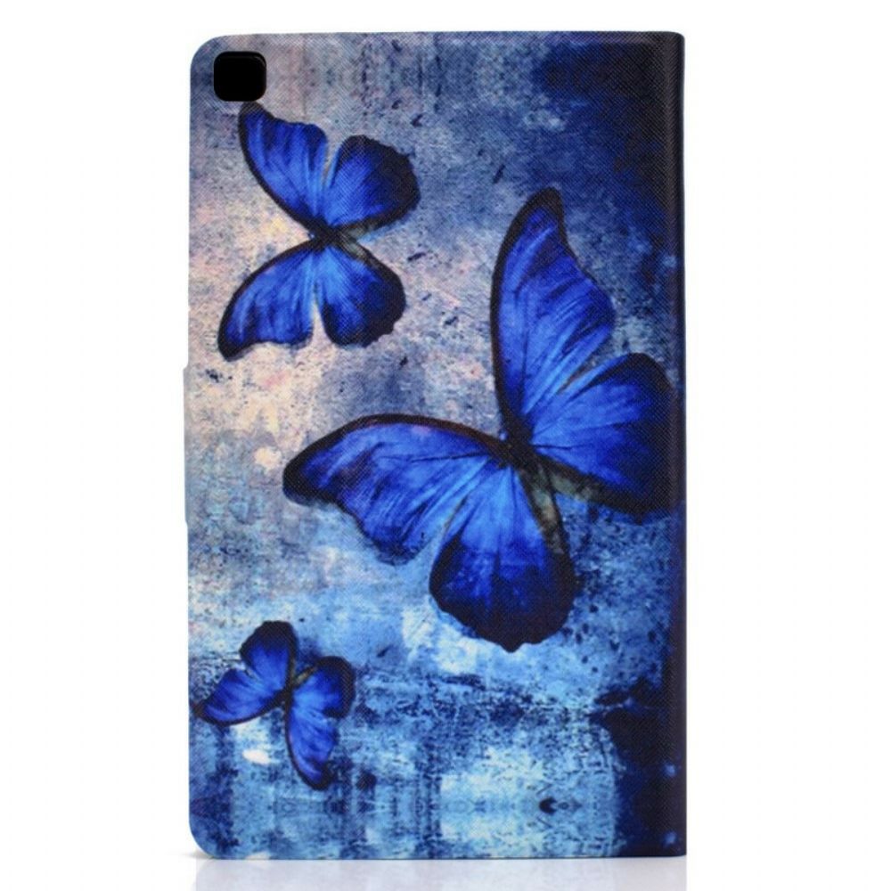 Folio-hoesje voor Samsung Galaxy Tab A 8" (2019) Blauwe Vlinders