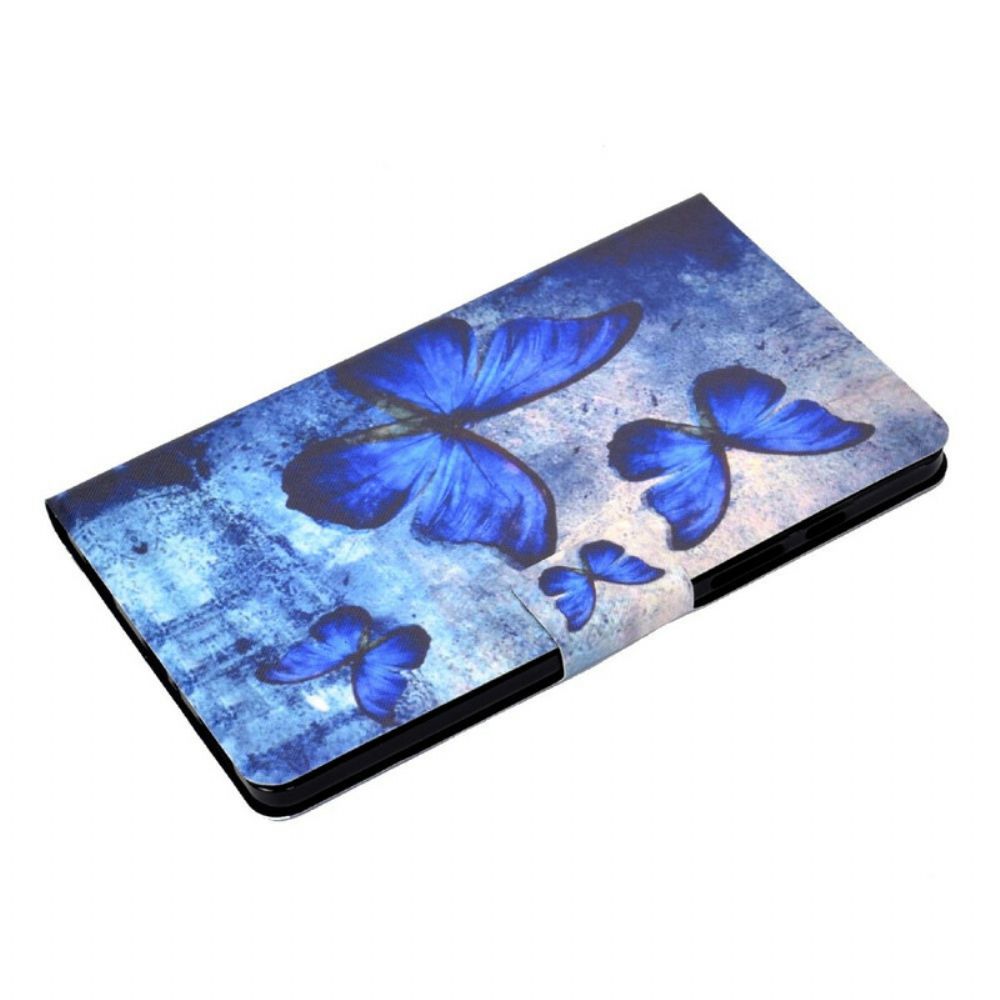 Folio-hoesje voor Samsung Galaxy Tab A 8" (2019) Blauwe Vlinders