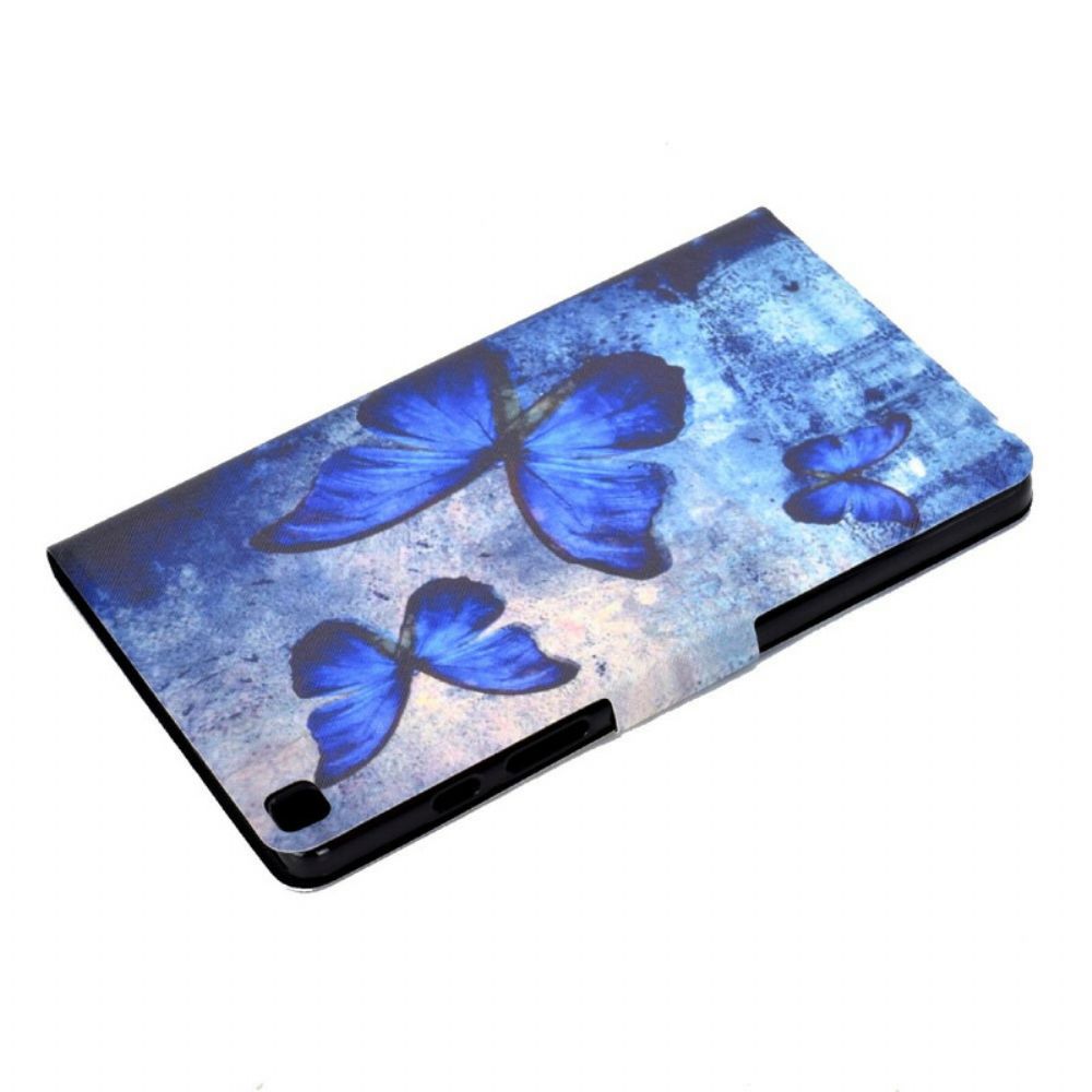 Folio-hoesje voor Samsung Galaxy Tab A 8" (2019) Blauwe Vlinders