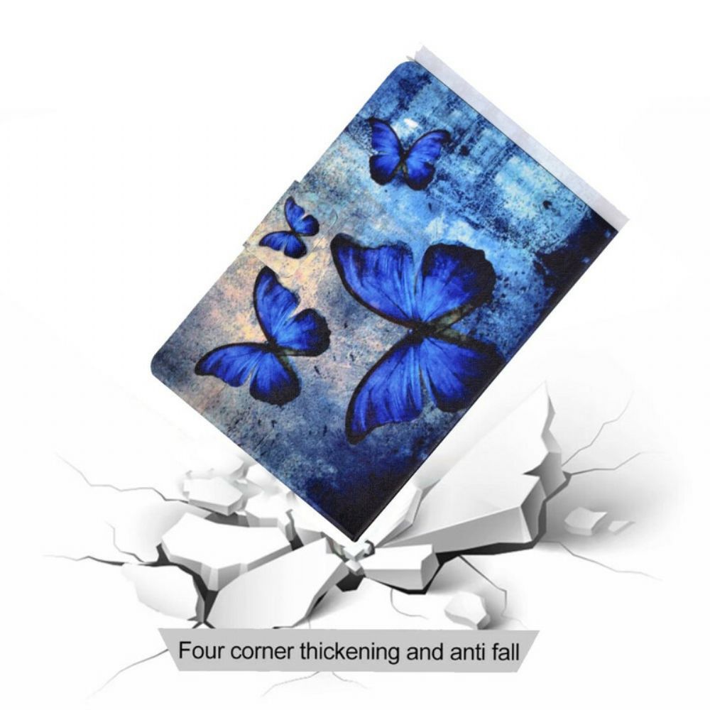 Folio-hoesje voor Samsung Galaxy Tab A 8" (2019) Blauwe Vlinders