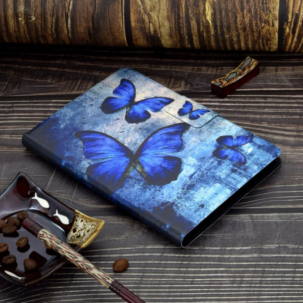 Folio-hoesje voor Samsung Galaxy Tab A 8" (2019) Blauwe Vlinders