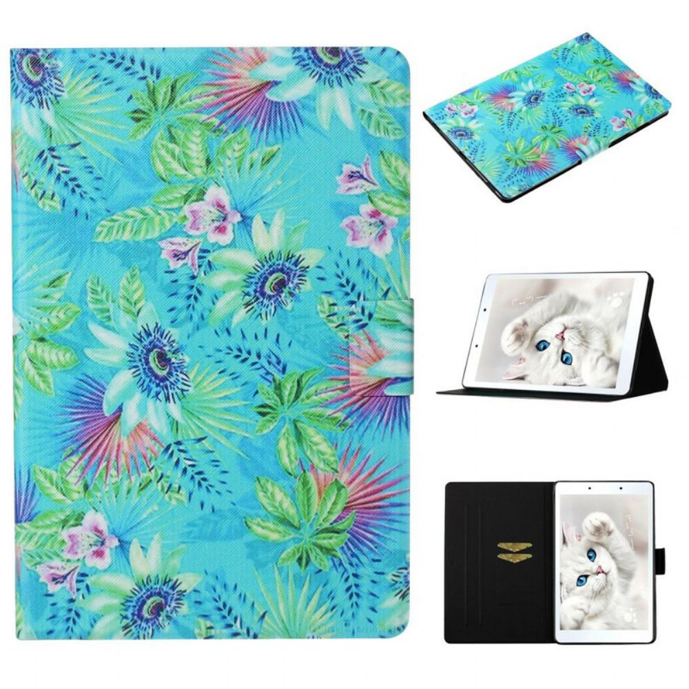 Folio-hoesje voor Samsung Galaxy Tab A 8" (2019) Bloemen Universum