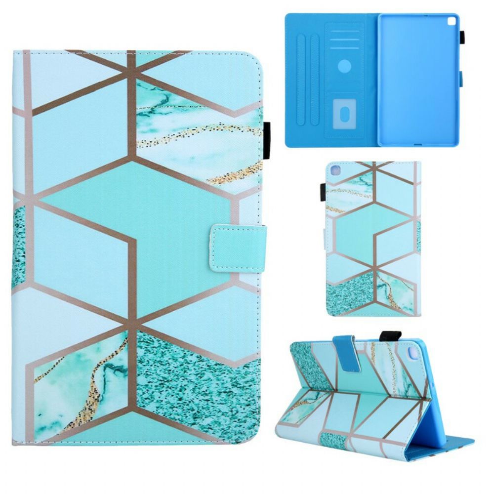 Folio-hoesje voor Samsung Galaxy Tab A 8" (2019) Geometrisch Patroon