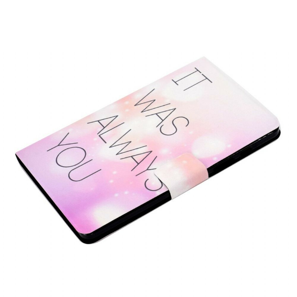 Folio-hoesje voor Samsung Galaxy Tab A 8" (2019) Het Was Altijd Jij