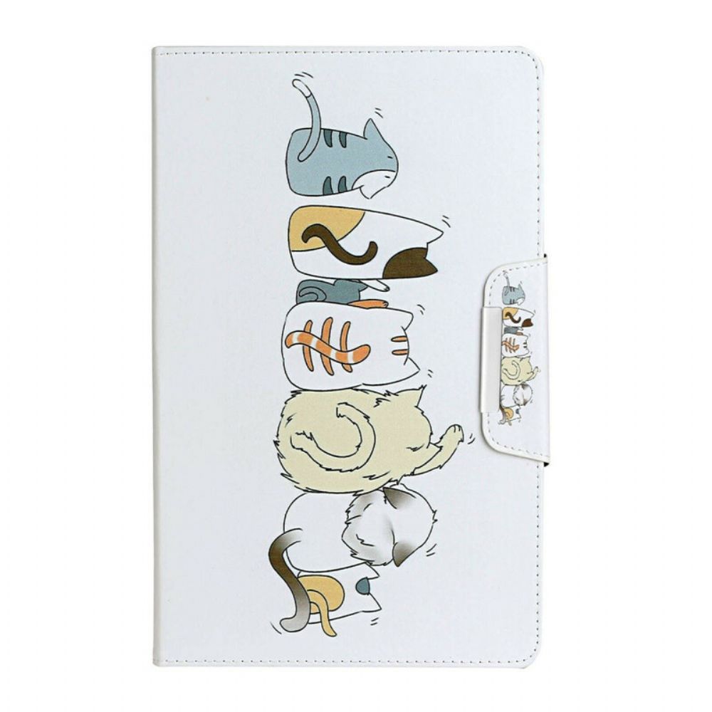 Folio-hoesje voor Samsung Galaxy Tab A 8" (2019) Kattenvrienden