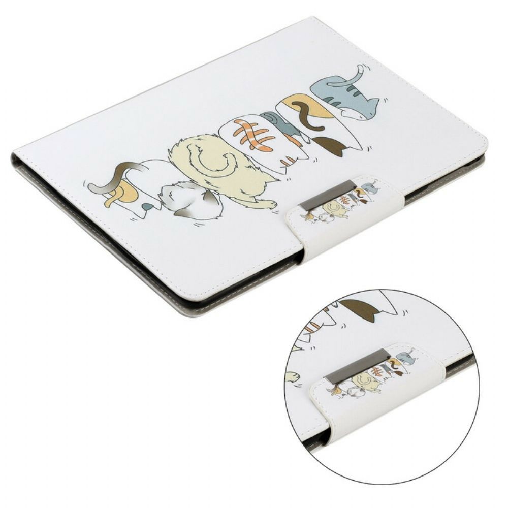 Folio-hoesje voor Samsung Galaxy Tab A 8" (2019) Kattenvrienden