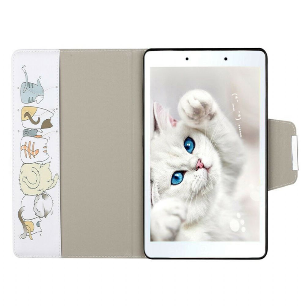 Folio-hoesje voor Samsung Galaxy Tab A 8" (2019) Kattenvrienden