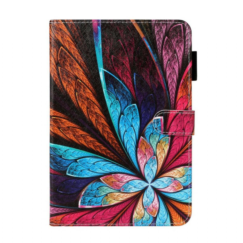 Folio-hoesje voor Samsung Galaxy Tab A 8" (2019) Kleurrijke Bloemblaadjes