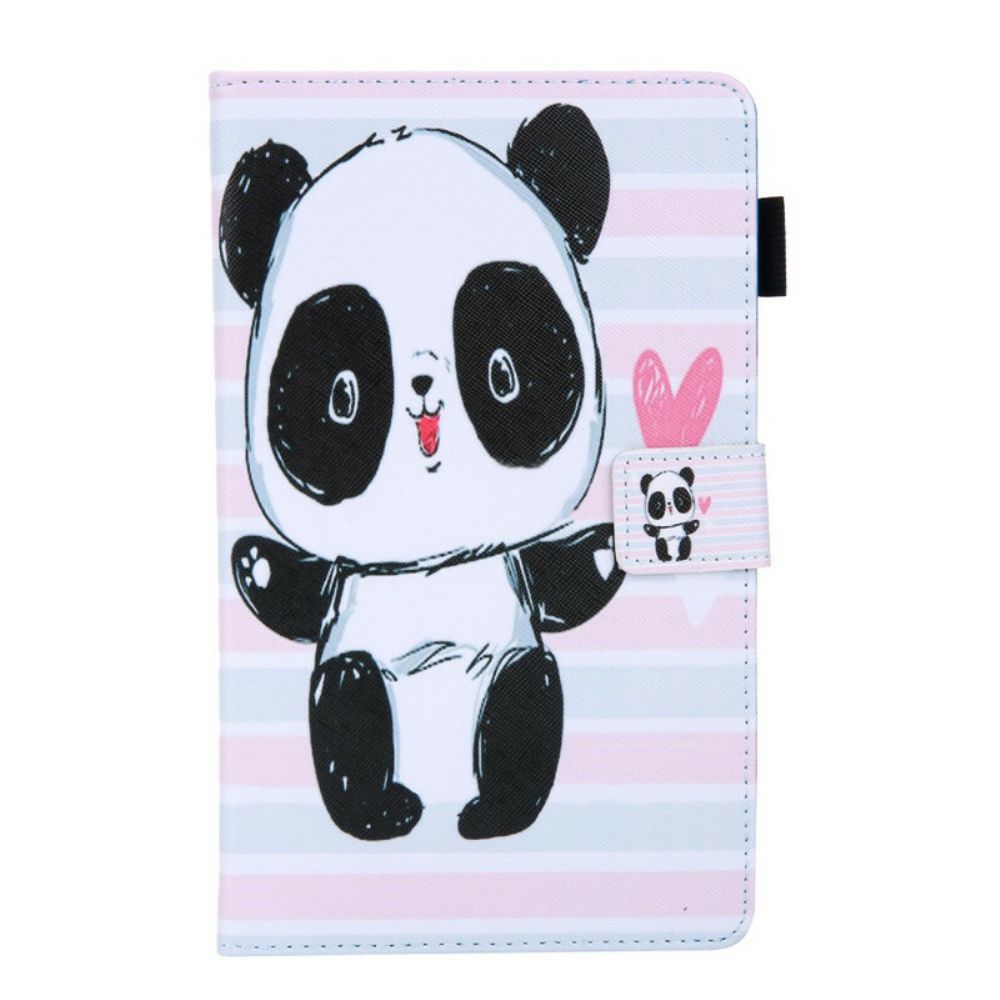 Folio-hoesje voor Samsung Galaxy Tab A 8" (2019) Panda-serie