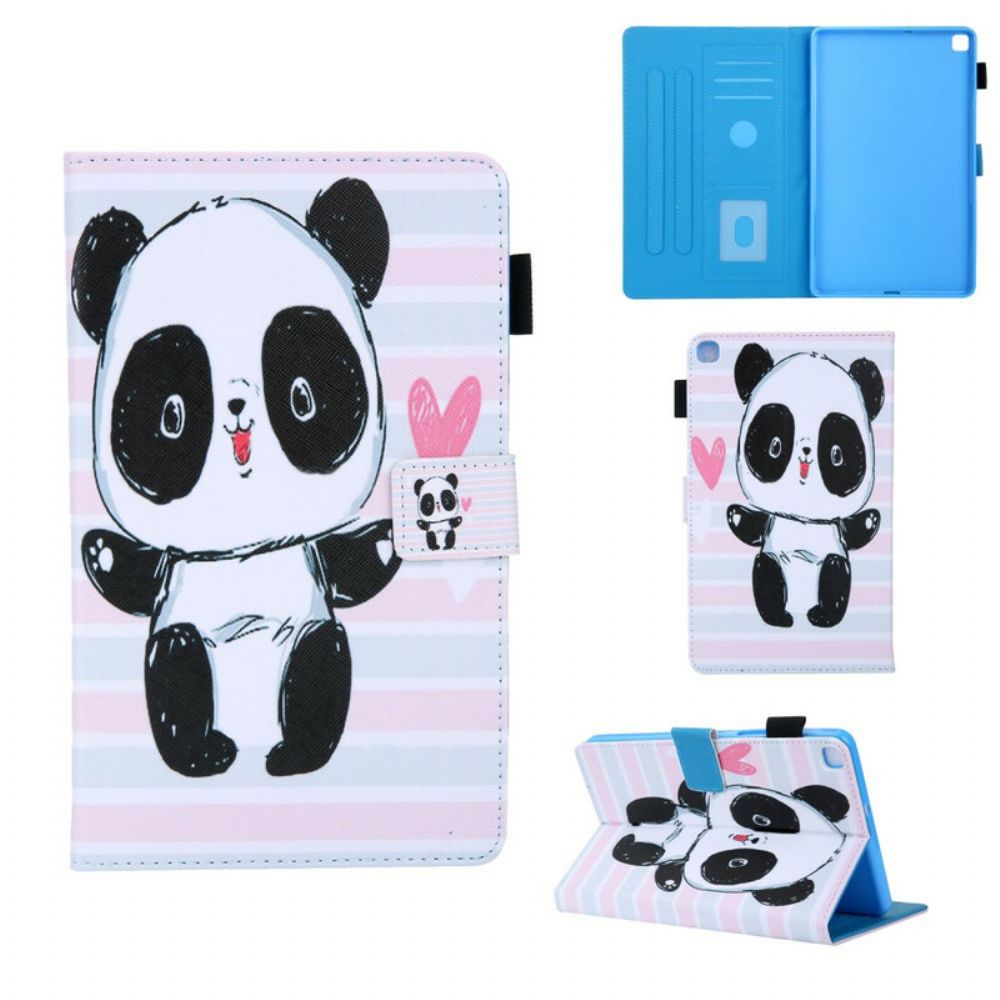 Folio-hoesje voor Samsung Galaxy Tab A 8" (2019) Panda-serie