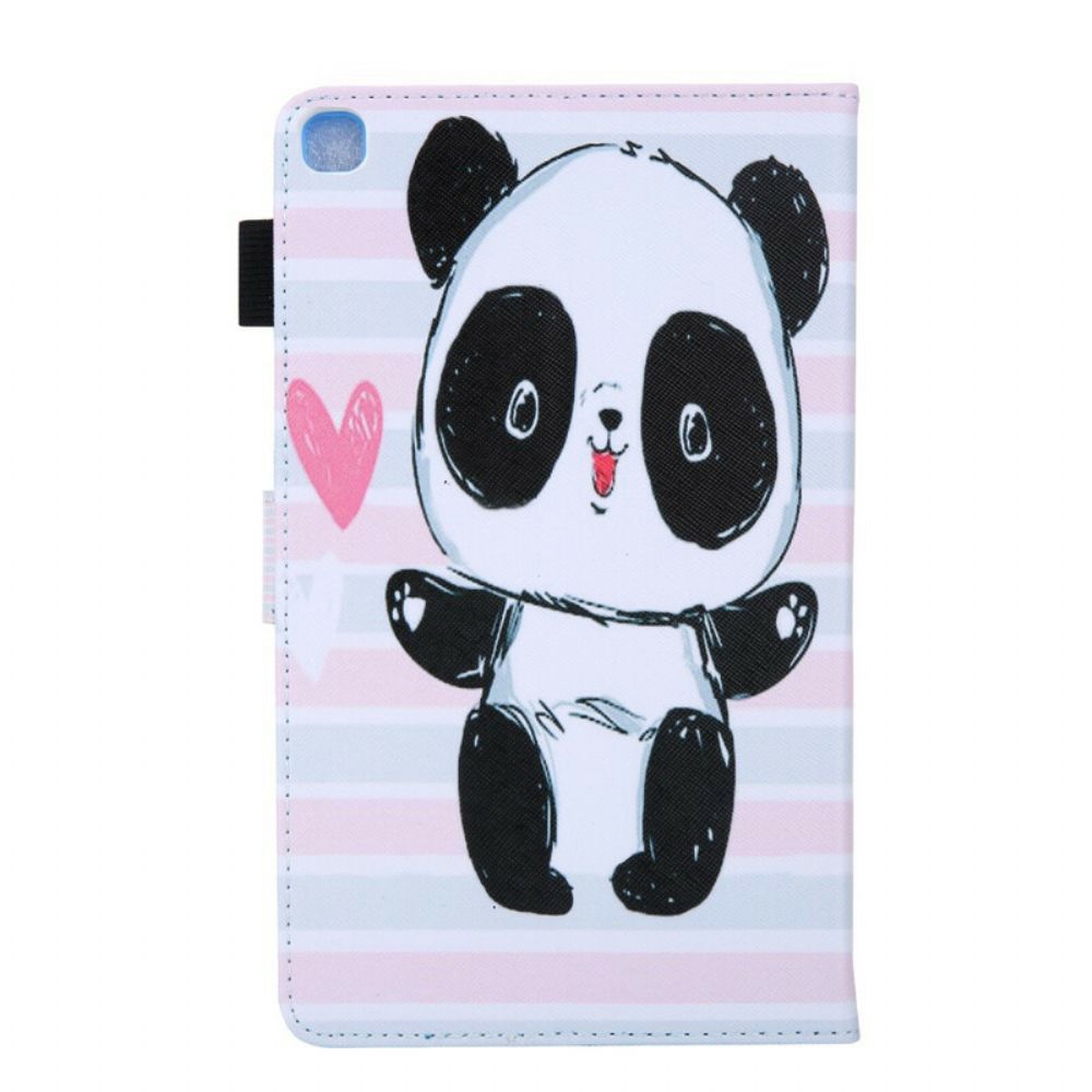 Folio-hoesje voor Samsung Galaxy Tab A 8" (2019) Panda-serie