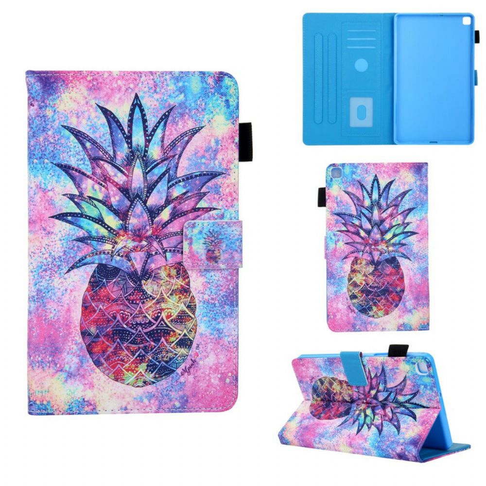 Folio-hoesje voor Samsung Galaxy Tab A 8" (2019) Veelkleurige Ananas