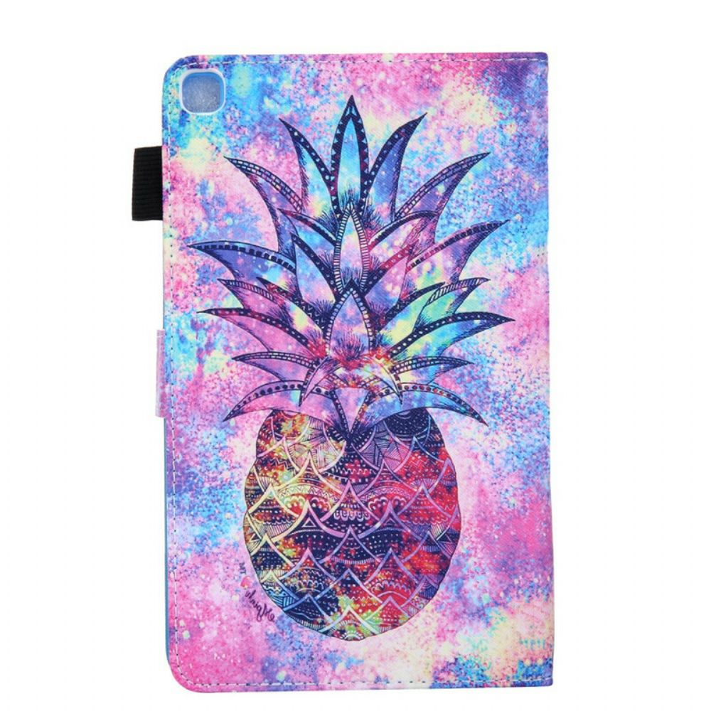 Folio-hoesje voor Samsung Galaxy Tab A 8" (2019) Veelkleurige Ananas