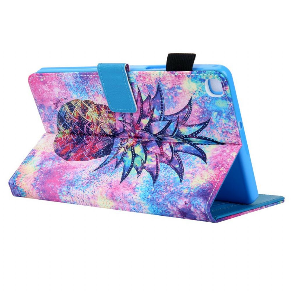 Folio-hoesje voor Samsung Galaxy Tab A 8" (2019) Veelkleurige Ananas