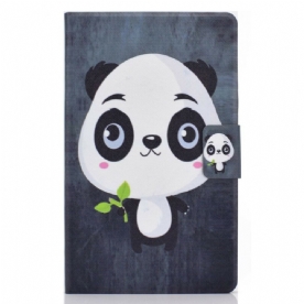 Leren Hoesje voor Samsung Galaxy Tab A 8" (2019) Babypanda