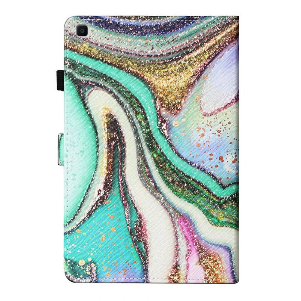 Leren Hoesje voor Samsung Galaxy Tab A 8" (2019) Kwarts