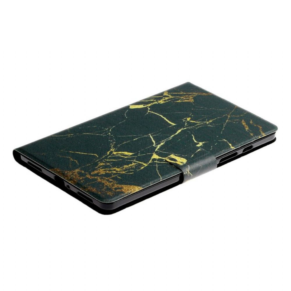 Leren Hoesje voor Samsung Galaxy Tab A 8" (2019) Marmeren Patroon