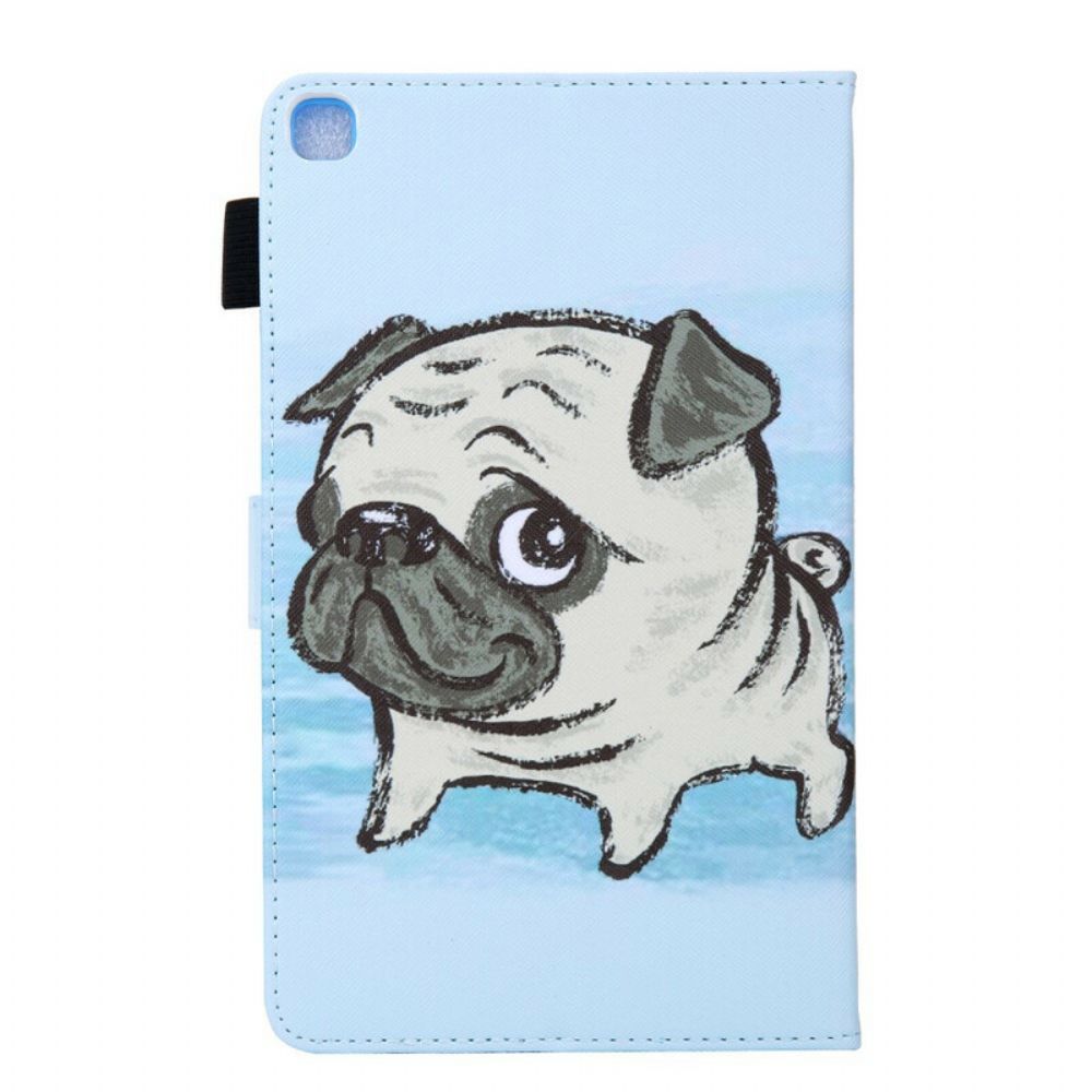 Leren Hoesje voor Samsung Galaxy Tab A 8" (2019) Verlegen Hond